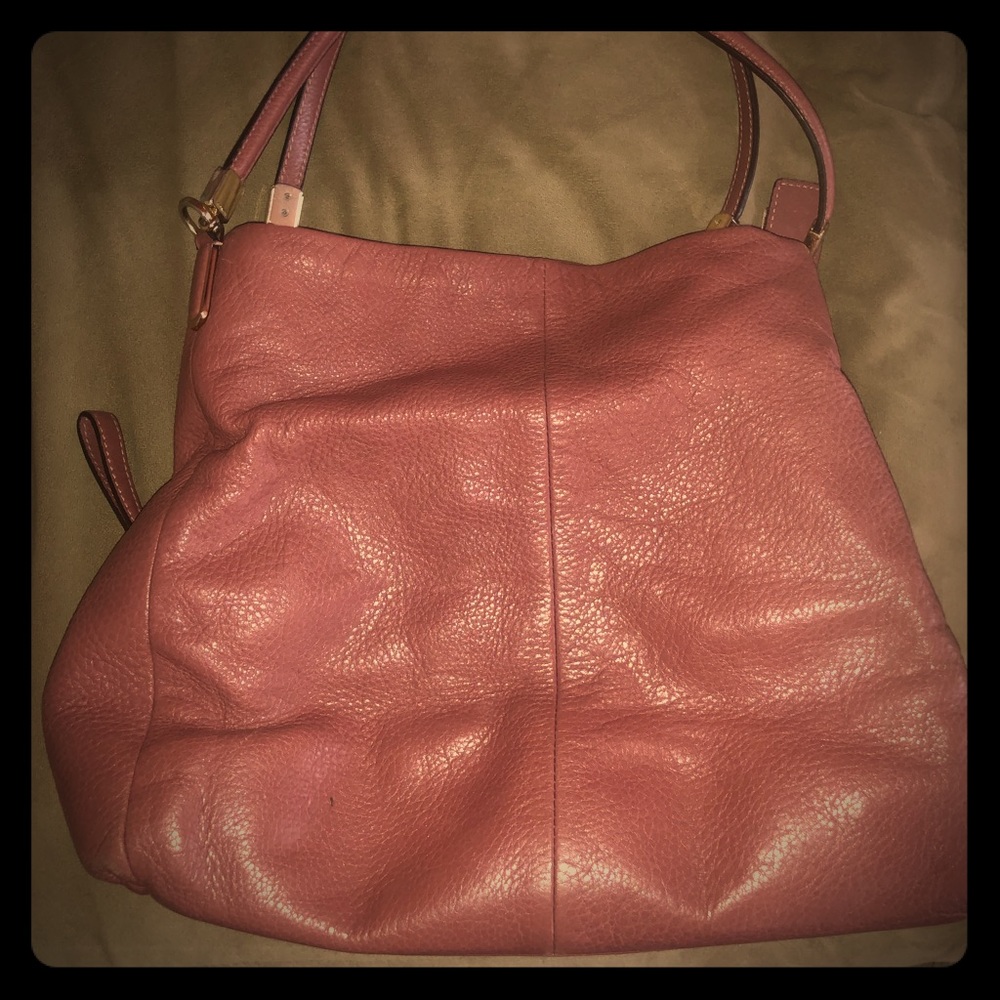 Authentic Mauve Coach Purse